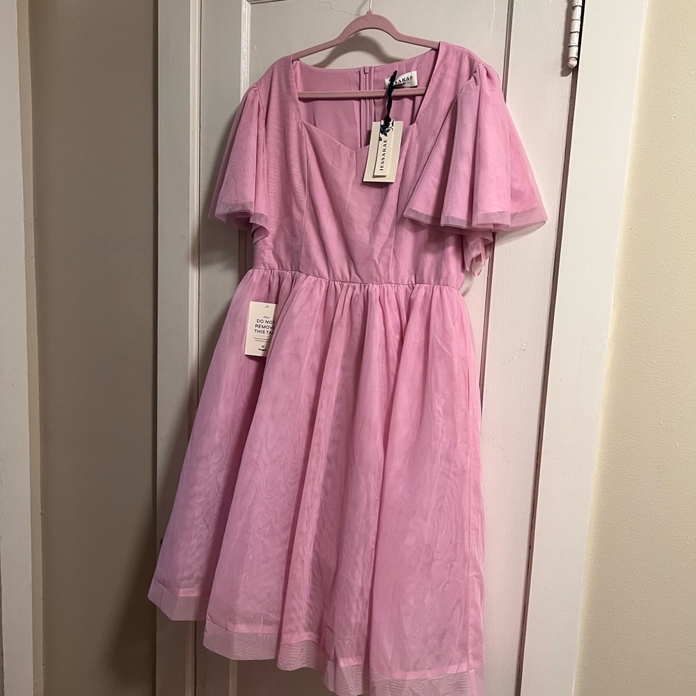 Pink Coquette Tulle Dress